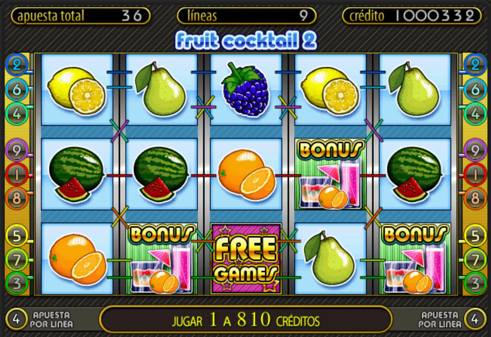 fruit cocktail trucos