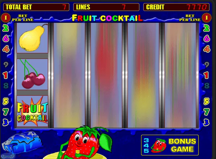fruit cocktail juego gratis